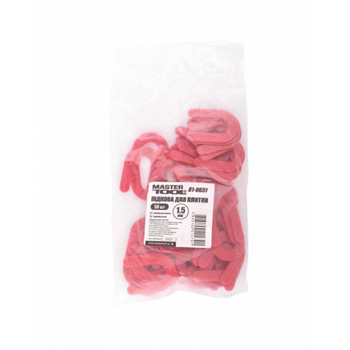 Підкова для плитки MASTERTOOL 1.5 мм 50 шт 81-0651