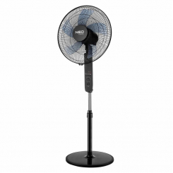 Підлоговий вентилятор 45Вт, діам. 40 см, 3 швидкості, коливання, дистанційне керування