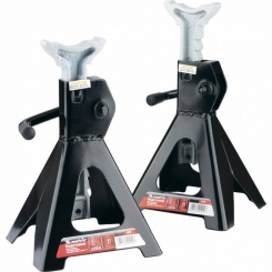 Підставки під автомобіль регульовані 6 т, h підйому 400-605 мм, 2 шт, MTX