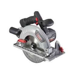 Пила дискова акумуляторна з безщітковим двигуном 20 В, 4500 об/хв, кут 90°/45°, глибина розпилу 62/45 мм, диск 190*20 мм, без ЗП та АКБ INTERTOOL WT-0371