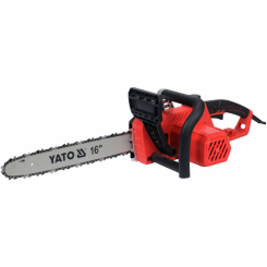 Пила ланцюгова електромережева 230 В YATO: 2,4 кВт, шина- 16"/40 см, 56 ланок [2]