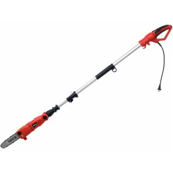 Пила ланцюгова електромережева 230 В YATO: 710 Вт, шина- 10"/25 см, з телескоп. штангою l=188-255 см