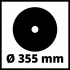 Пила монтажна по металу Einhell TC-MC 355/1 (4503139)