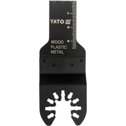 Пила-насадка YATO BIM, що поглиблює для реноватора, 40 х 20 мм.