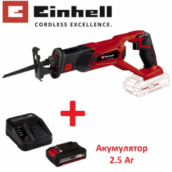 Пила шабельна акумуляторна Einhell TE-AP 18/22 Li Kit 2.0 Ah (4326300K)