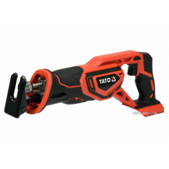 Пила шабельна акумуляторна YATO Li-Ion 18 В (без акумулятора і зарядного пристрою)