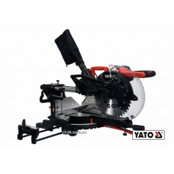Пила торцьовальна з лазером і протяжкою YATO 1.8 кВт диск 305 x 30 мм
