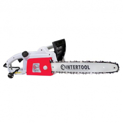 Пила ланцюгова електрична 2400 Вт, шина 40 см, боковий двигун INTERTOOL DT-2201
