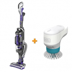 Пилосос акумуляторний електрощітка BHPC130 у подарунок BLACK DECKER CUA525BHP BHPC130
