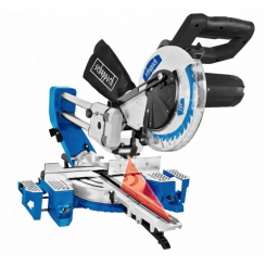 Пилка торцювальна HM90SL Scheppach 2,2 кВт/230В,300х65мм,2x48TCT Ø216мм/30мм, 13 кг, LED,Laser