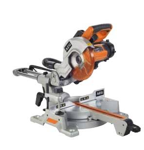 Пилка торцювальна PS216L AEG, 1500Вт, 5000об/хв, Ø кола 216 мм, глибина різу 65мм, 16,5 кг