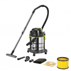 Пилосос акумуляторний будівельний RYOBI R18WDV-0 ONE+