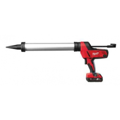 Пістолет для герметиків акумуляторний MILWAUKEE, C18 PCG/600A-201В, 600мл (зарядний пристрій, 1 акум.Х 2, сумка)