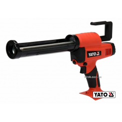 Пістолет для клеїв і герметиків акумуляторний YATO Li-Ion 18 В для тюбів 225 мм 0.5-8 мм/с (БЕЗ АКУМУЛЯТОРА)