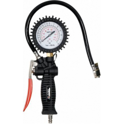 Пістолет для закачування шин YATO з манометром P-0.8 MPa, d=1/4'', шланг l=440 мм