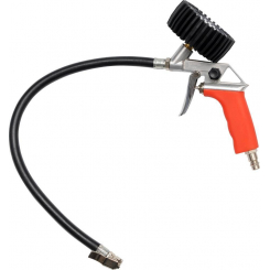 Пістолет для накачування шин YATO з манометром P ≤ 0.8 MPa, з'єднання Ø= 1/4" [8/40]