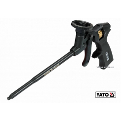 Пістолет для нанесення монтажної піни YATO алюміній + латунь пластикова ручка