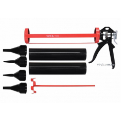 Пістолет для затирання швів YATO 330 x 60 мм зі змінними насадками