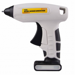 Пістолет клейовий MASTERTOOL акумуляторний Ø7.2 мм DC3.7V 1300mAh "Крапля-Стоп" 42-0401