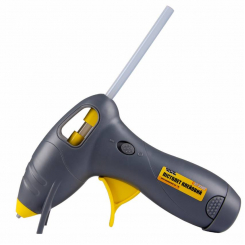 Пістолет клейовий MASTERTOOL на батарейках Ø7.2 мм DC6V (1.5х4 шт AA) 42-0400