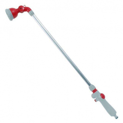 Пістолет-розпилювач для поливу на штанзі 90 см 9-функціональний (центральний, туман, душ, повний, кутовий, злива, плоский, струмінь, коло) ABS, PP, TPR INTERTOOL GE-0041