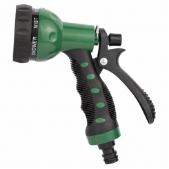 Пістолет розпилювач 7-ми режимний (ABS TPR) металева заклепка Grad (5012495)