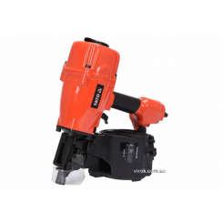 Пістолет гвоздозабивний, пневматичний, барабанний YATO для цвяхів t=2.5-3.3 мм, h=50-90 мм, 8 Bar