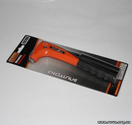 Пістолет заклепувальний EXCLUSIVE регул. гол.2,4-5,0 мм