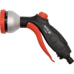 Пістолет зрошував. з насадкою 7-позицій. на шланг YATO. Ø=1/2" [12/48]