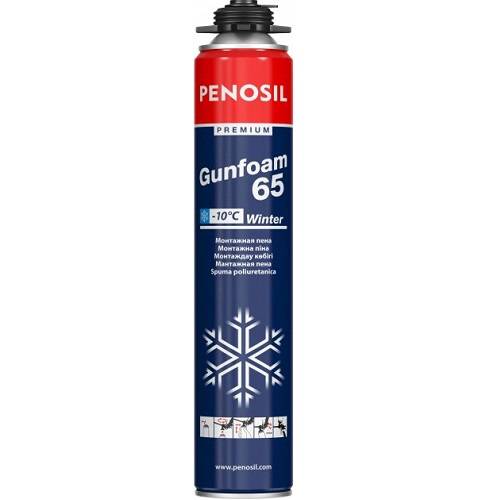 Пістолетна монтажна піна Penosil Premium Gunfoam 65 Winter 820 мл (A3413)