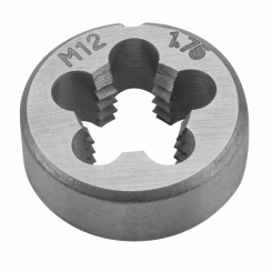 Плашка М12, 25 х 9 мм