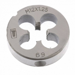 Плашка М12 х 1.25 мм, СІБРТЕХ