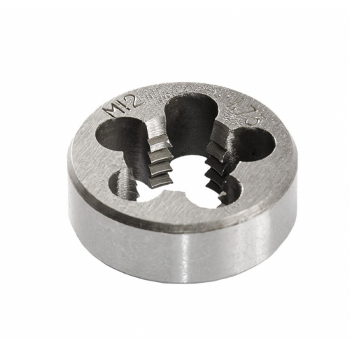 Плашка для нарізування різьблення MASTERTOOL M12х1.75 мм 15-0126