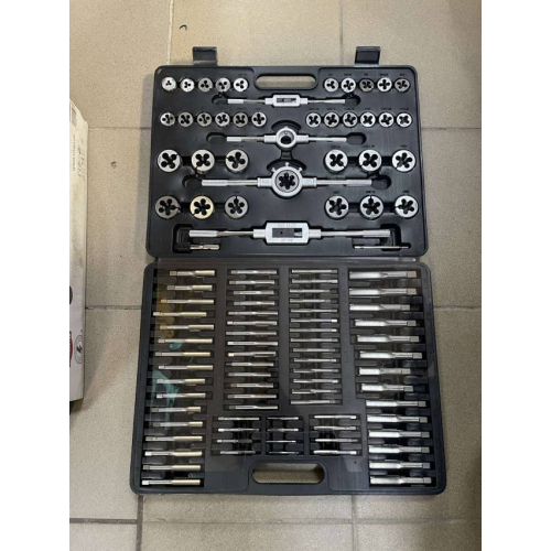 Плашки та мітчики, набір М2-М18 110 шт.