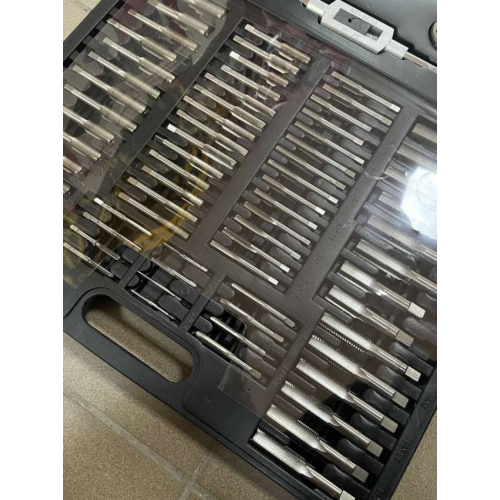 Плашки та мітчики, набір М2-М18 110 шт.