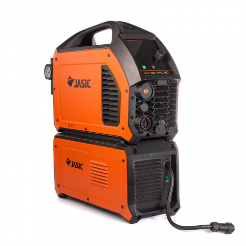 Плазмовий різак Jasic CUT-45 PFC SC (L2S421) EVO20 з вбудованим компресором / Апарат для плазмового різання металу