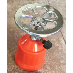 Плита портативна газова туристична портативна "NURGAZ" під газові пробивні картриджі (Туреччина) Код: NG132