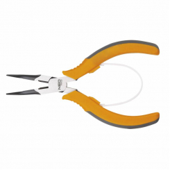 Плоскогубці подовжені вигнуті прецизійні, 140 мм