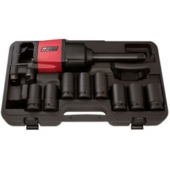 Пневмогайкокрут Suntech SM-4072L8K, набір уд.головок 8шт (27,30,32,33,34,36,38,41мм), 22,6кг, кейс