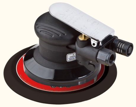 Пневмошліфмашина Suntech SM-66-6133. 12000об/хв,150мм, Ø8мм, 5/16''-24, вхід1/4",10мм,57л/хв,0,6кг