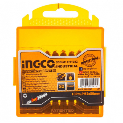 Побутові ударні S2 PH2×50 мм, 10 шт. INGCO INDUSTRIAL