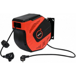 Подовжувач електромережевий YATO на котушці, L=20 м, 3-жильний Ø=1.5 мм², макс. струм 10 А