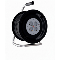 Подовжувач на котушці  з заземленням 3х1,5кв.мм 30м APRO