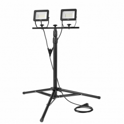 Подвійний прожектор 2x30W SMD LED 5400lm на штативі 1,8 м