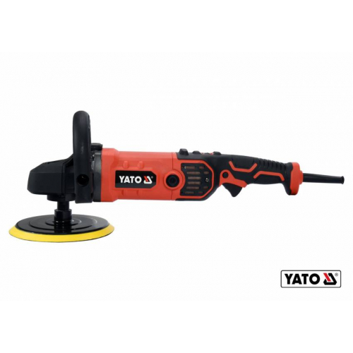 Полірувальна машина YATO 1400 Вт Ø180 мм 600-3500 об/хв М14