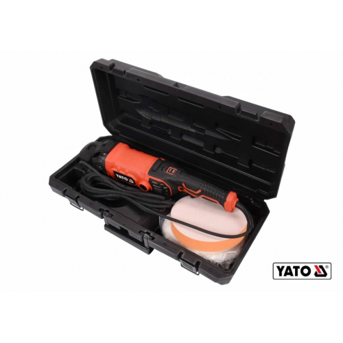 Полірувальна машина YATO 1400 Вт Ø180 мм 600-3500 об/хв М14