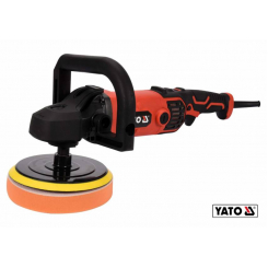 Полірувальна машина YATO 1400 Вт Ø180 мм 600-3500 об/хв М14