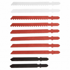 Полотна для електролобзика, набір 10 шт. хвостовик T