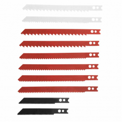 Полотна для електролобзика, набір 10 шт. хвостовик U