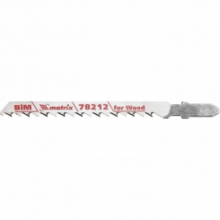 Полотна для електролобзика по дереву T101DF, 75 x 4 мм, Bimetal, 3 шт, MTX PROFESSIONAL